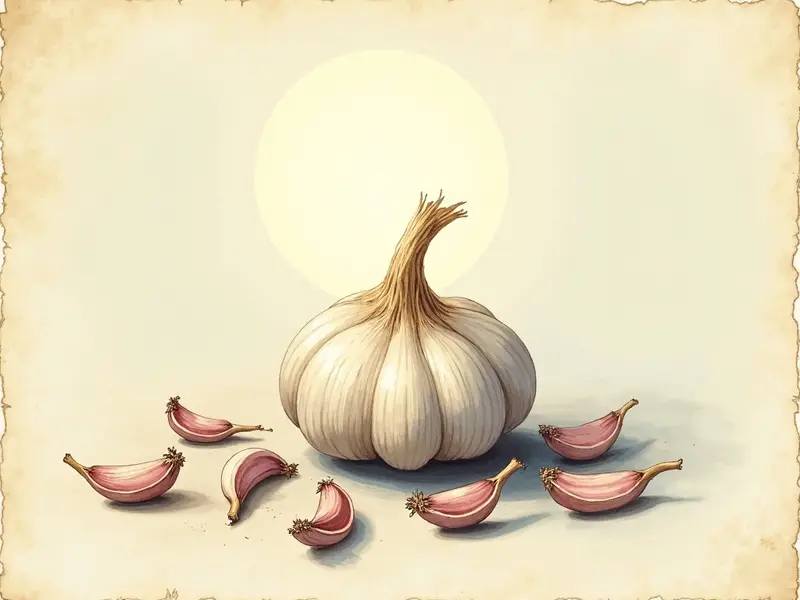 Illustration du rêve : ail