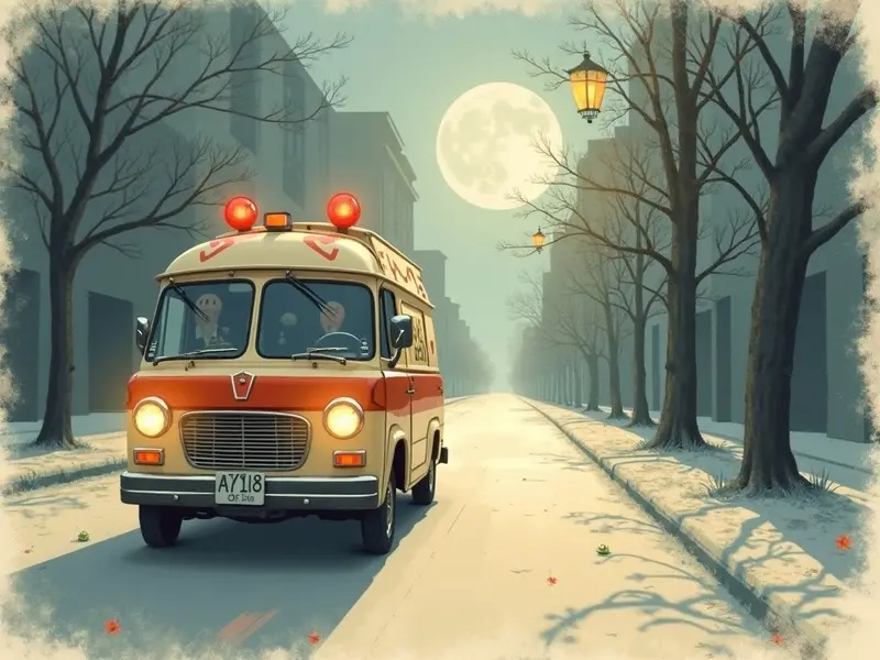 Illustration du rêve : ambulance
