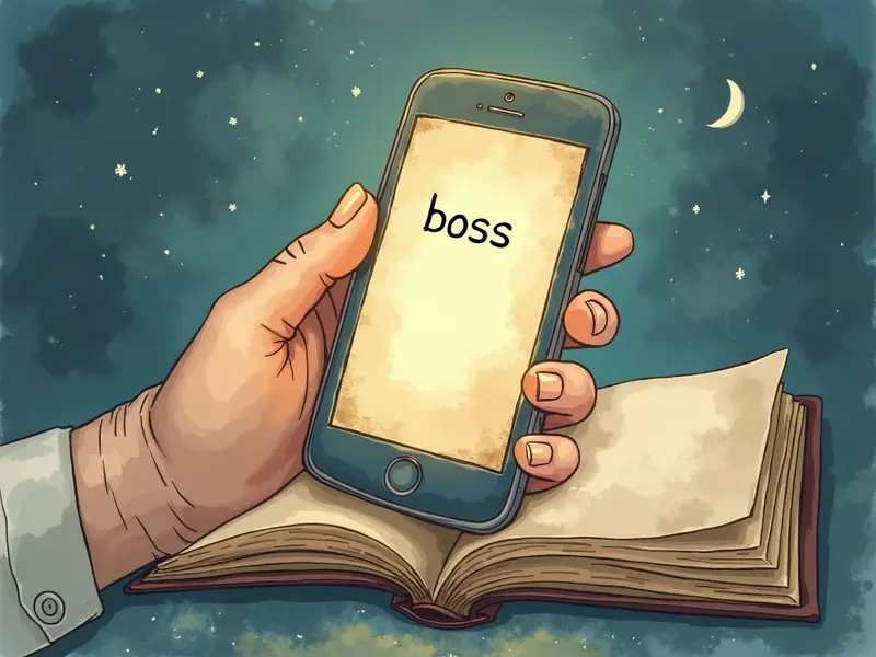 Illustration du rêve : appel du travail