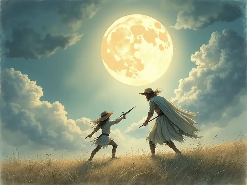 Illustration du rêve : bagarre
