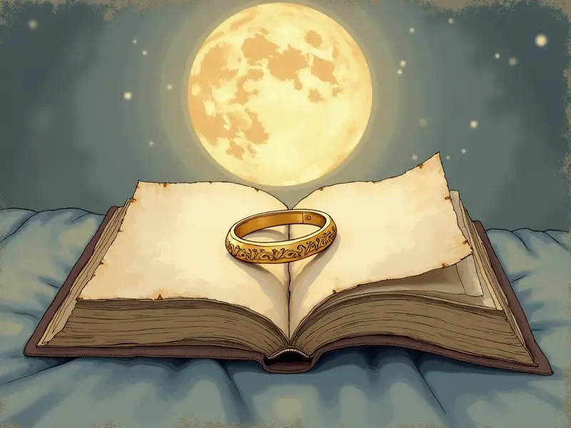 Illustration du rêve : bague