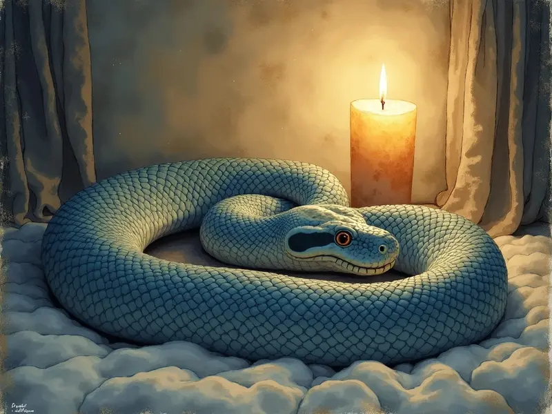 Illustration du rêve : boa