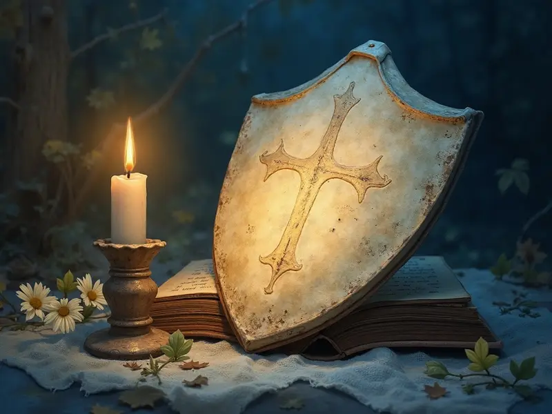 Illustration du rêve : bouclier