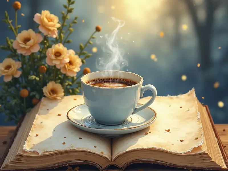 Illustration du rêve : café