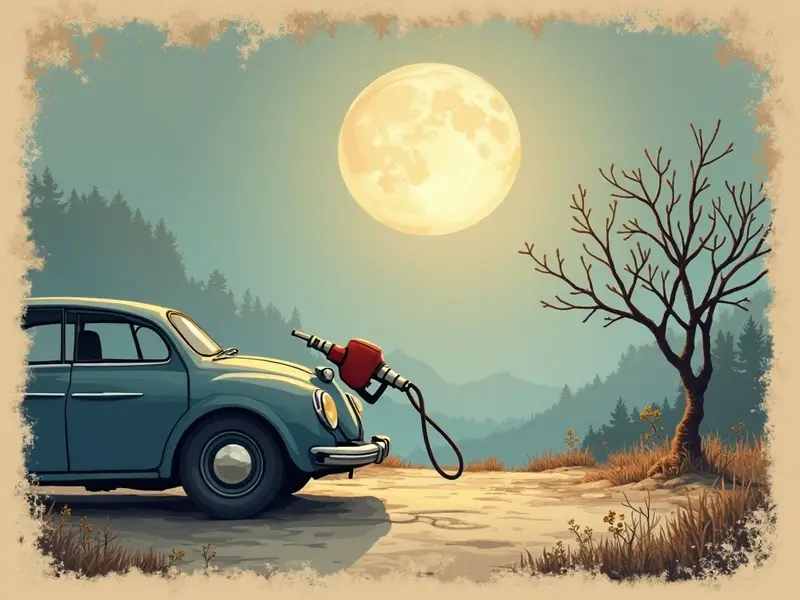 Illustration du rêve : carburant