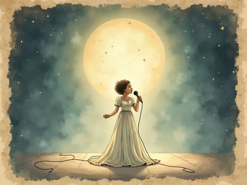 Illustration du rêve : chanteur
