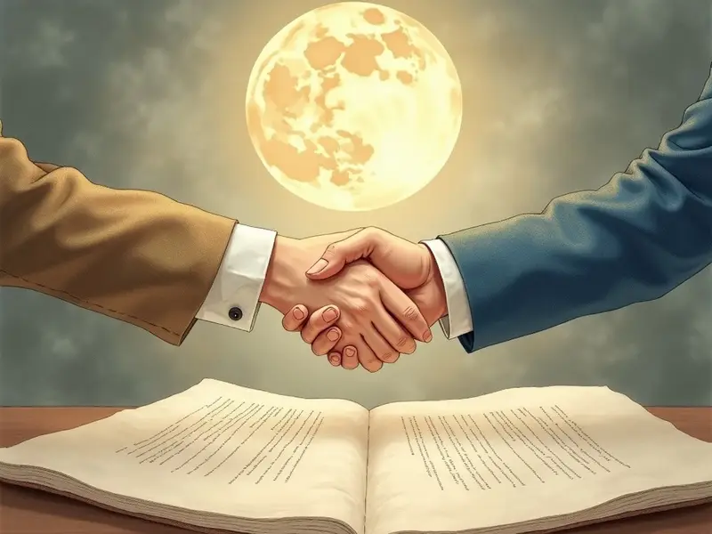 Illustration du rêve : contrat