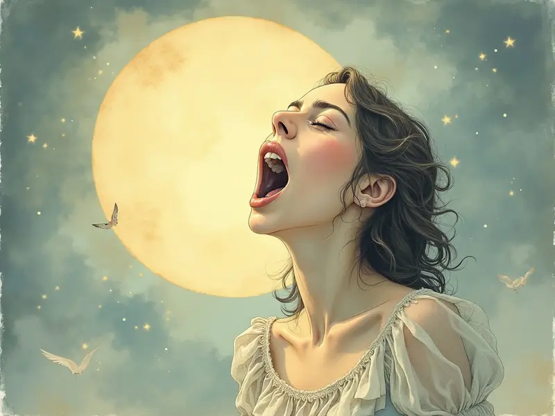 Illustration du rêve : cri