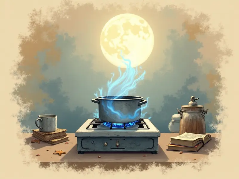 Illustration du rêve : cuisinière