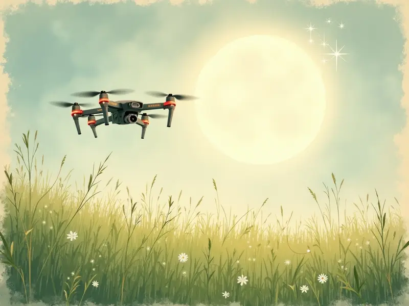 Illustration du rêve : drone