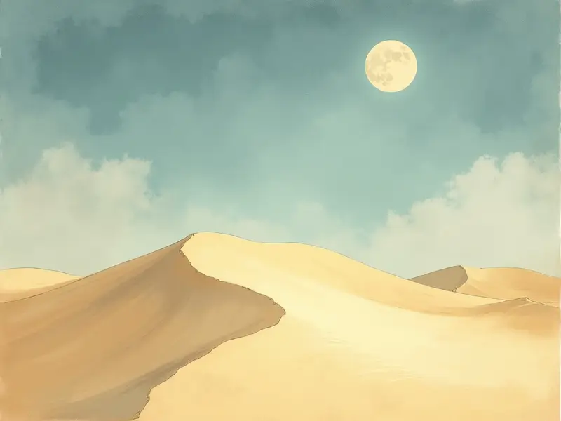 Illustration du rêve : dune