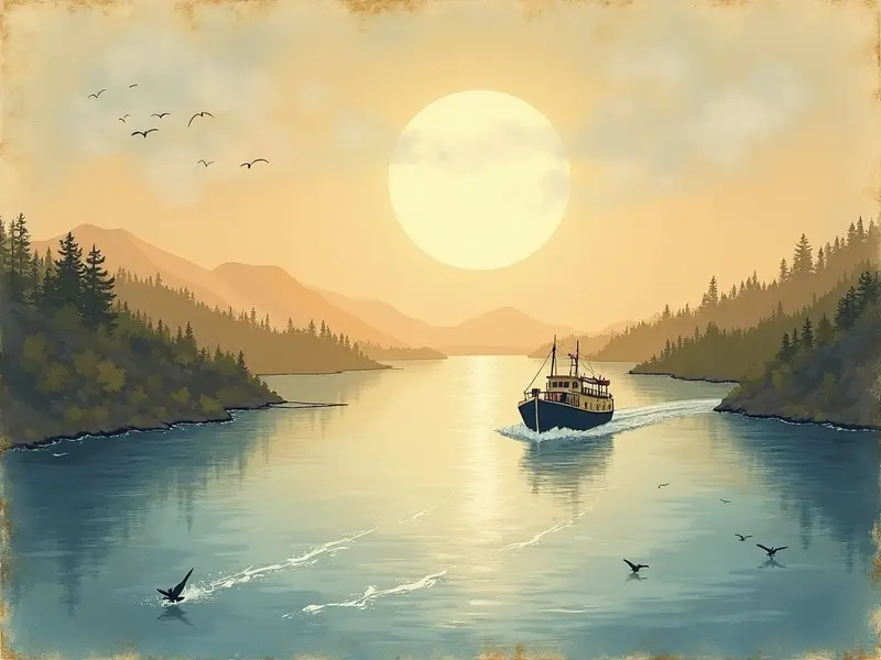 Illustration du rêve : ferry