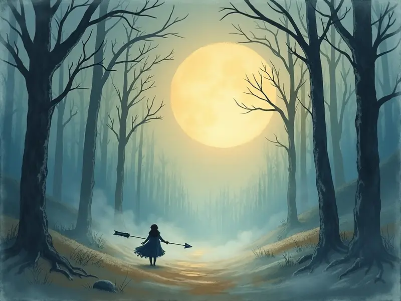 Illustration du rêve : flèche