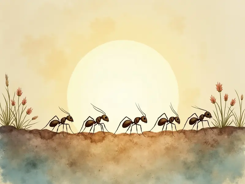 Illustration du rêve : fourmi