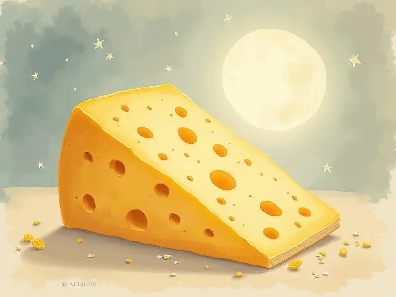 Illustration du rêve : fromage