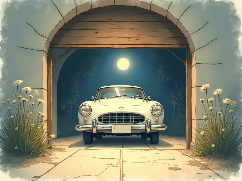 Illustration du rêve : garage