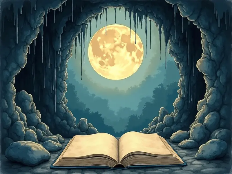 Illustration du rêve : grotte