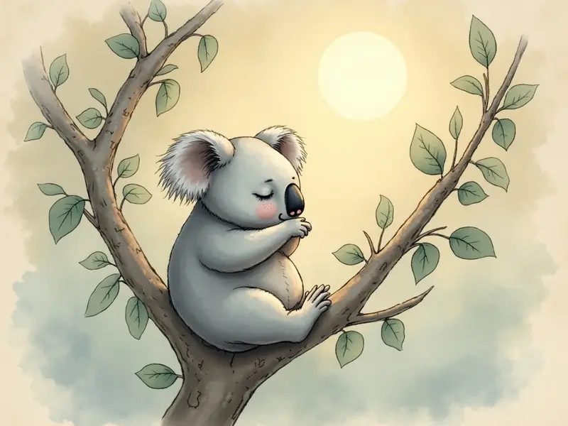 Illustration du rêve : koala