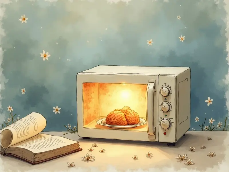 Illustration du rêve : micro-ondes