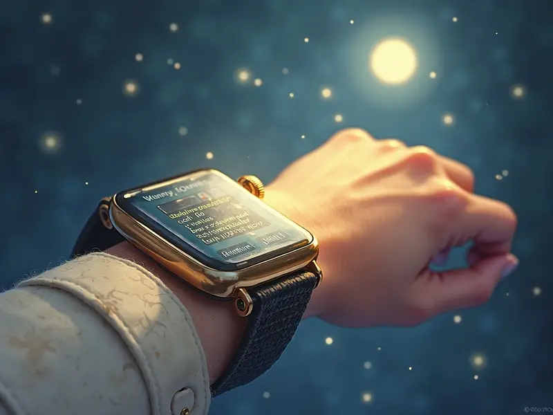 Illustration du rêve : montre connectée