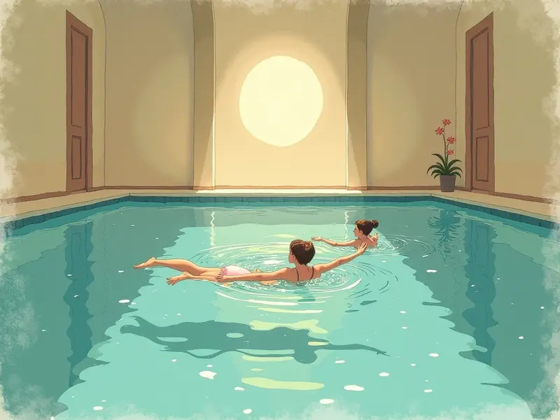 Illustration du rêve : piscine
