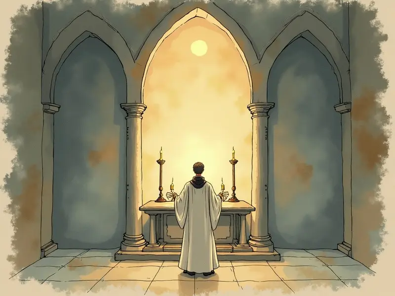 Illustration du rêve : prêtre