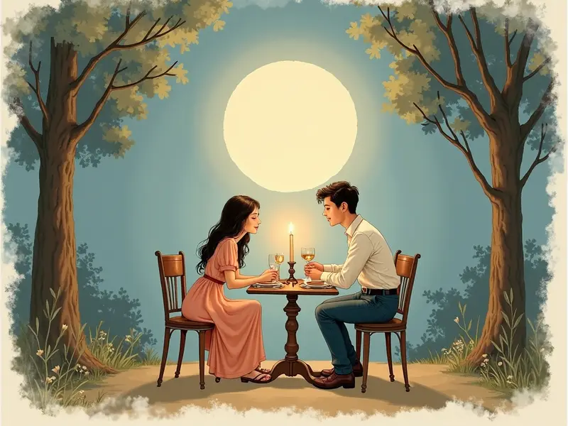 Illustration du rêve : rendez-vous amoureux