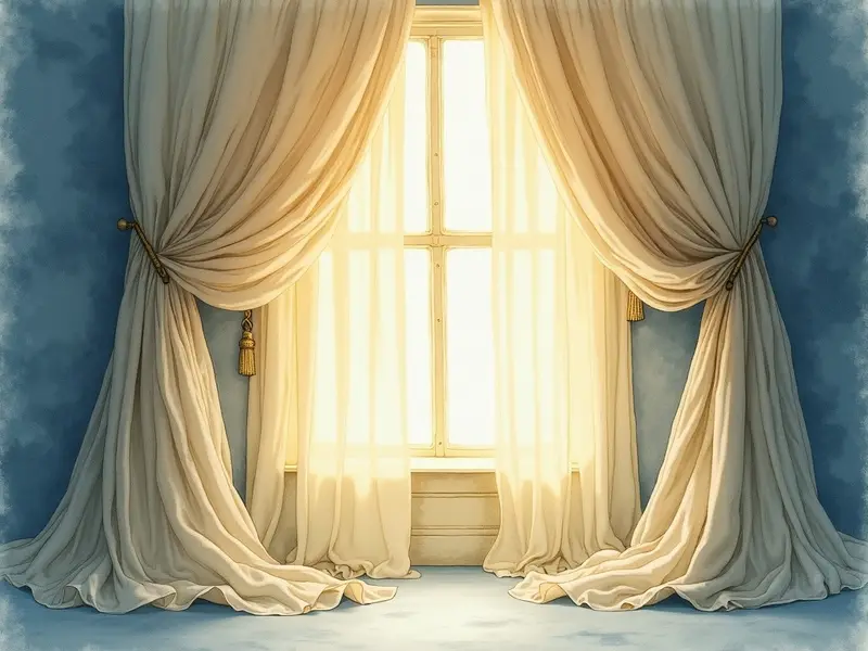 Illustration du rêve : rideau