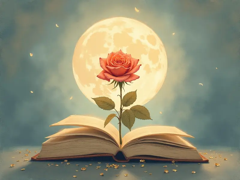 Illustration du rêve : rose