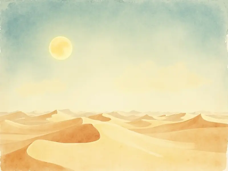 Illustration du rêve : sable