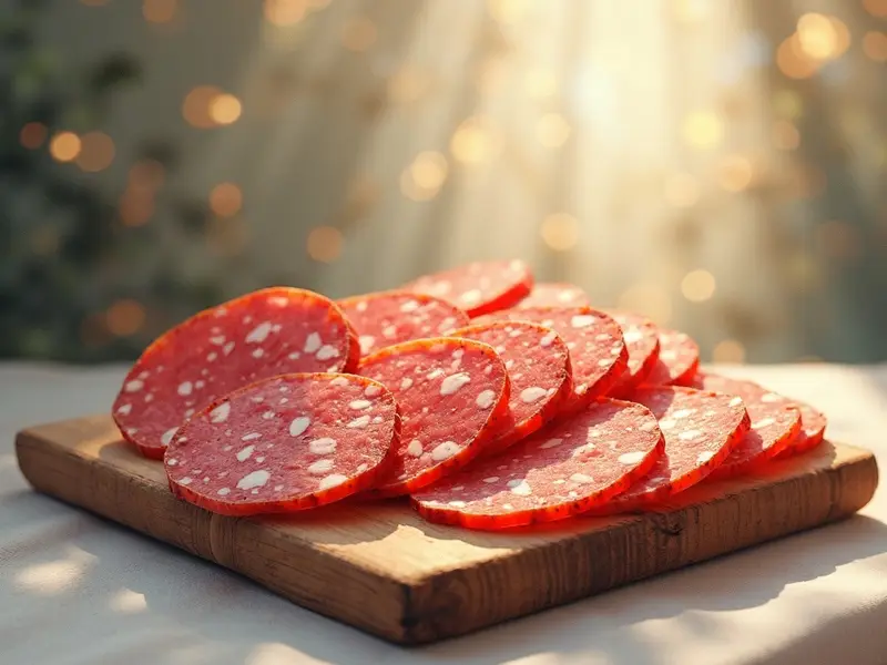 Illustration du rêve : salami