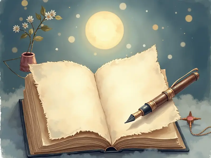 Illustration du rêve : stylo plume
