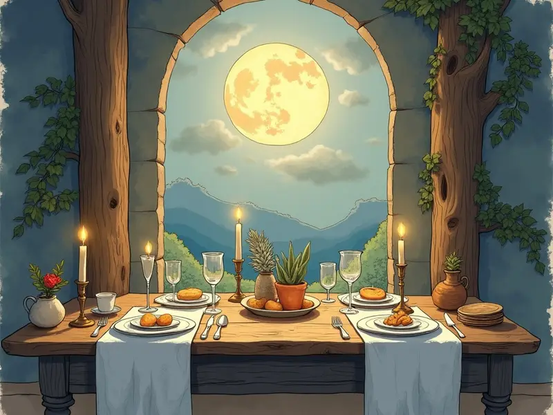Illustration du rêve : table
