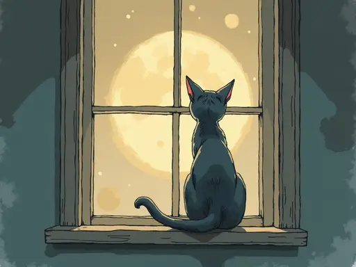 Ilustracja snu: chat