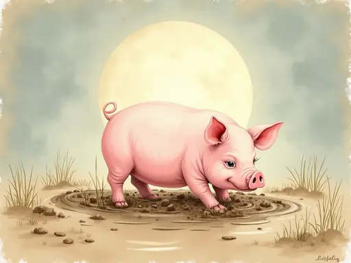 Ilustracja snu: cochon